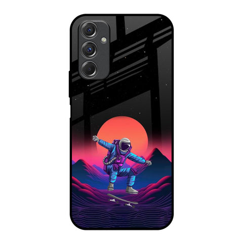 Retro Astronaut Glossy Case for Samsung Galaxy F34 5G