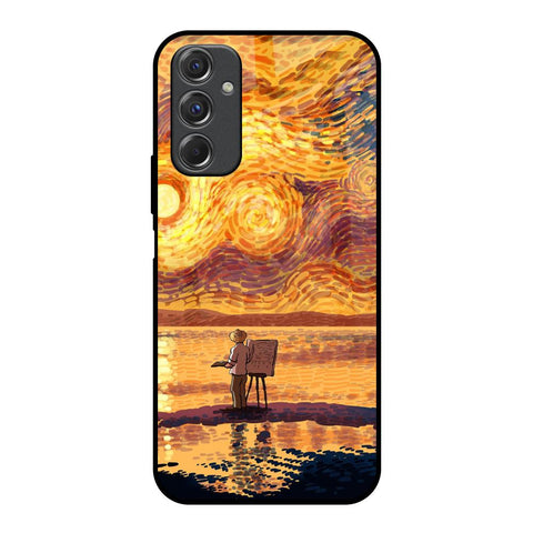 Sunset Vincent Glossy Case for Samsung Galaxy F34 5G