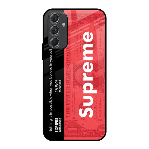 Supreme Ticket Glossy Case for Samsung Galaxy F34 5G