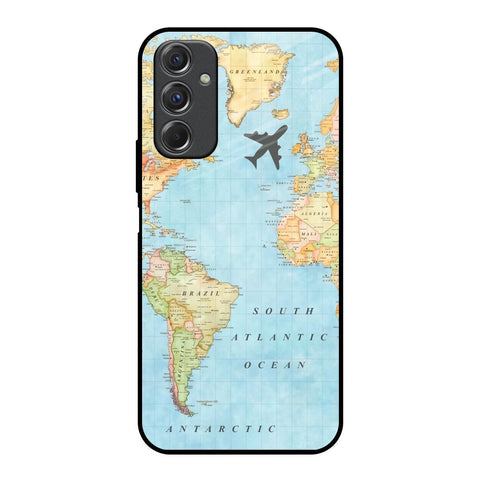 Travel Map Glossy Case for Samsung Galaxy F34 5G