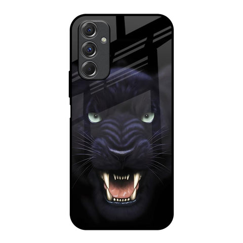 Angry Black Leopard Glossy Case for Samsung Galaxy F34 5G