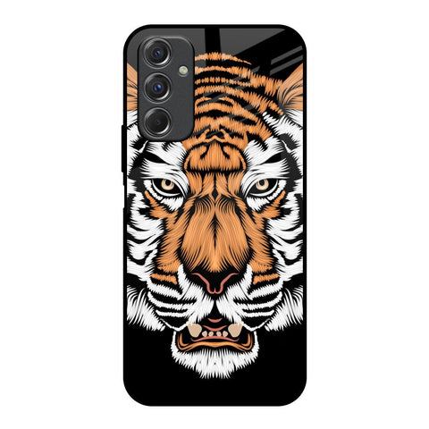Angry Tiger Glossy Case For Samsung Galaxy F34 5G
