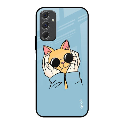 Adorable Cute Kitty Glossy Case For Samsung Galaxy F34 5G