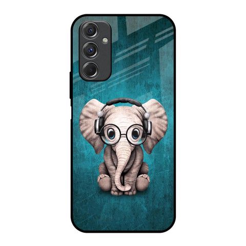 Adorable Baby Elephant Glossy Case For Samsung Galaxy F34 5G