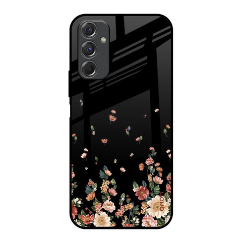 Floating Floral Print Glossy Case for Samsung Galaxy F34 5G