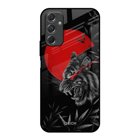 Red Moon Tiger Glossy Case for Samsung Galaxy F34 5G