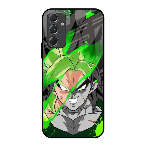 Anime Green Splash Glossy Case for Samsung Galaxy F34 5G