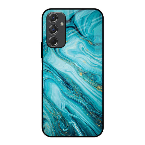 Ocean Marble Glossy Case for Samsung Galaxy F34 5G