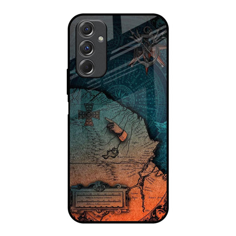 Geographical Map Glossy Case for Samsung Galaxy F34 5G