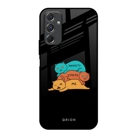 Anxiety Stress Glossy Case for Samsung Galaxy F34 5G