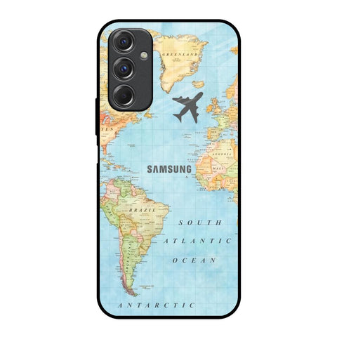 Fly Around The World Glossy Case for Samsung Galaxy F34 5G