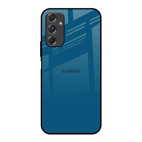 Cobalt Blue Glossy Case for Samsung Galaxy F34 5G
