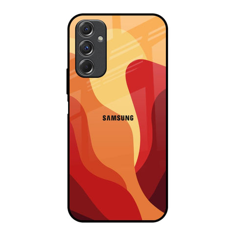 Magma Color Pattern Glossy Case for Samsung Galaxy F34 5G