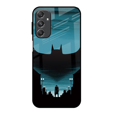 Cyan Bat Glossy Case for Samsung Galaxy M34 5G
