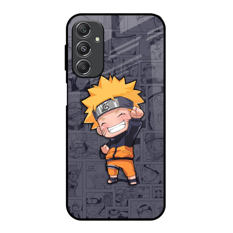 Orange Chubby Glossy Case for Samsung Galaxy M34 5G