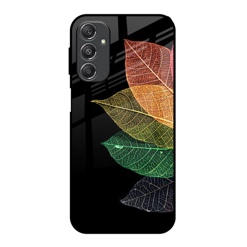 Colorful Leaves Glossy Case for Samsung Galaxy M34 5G