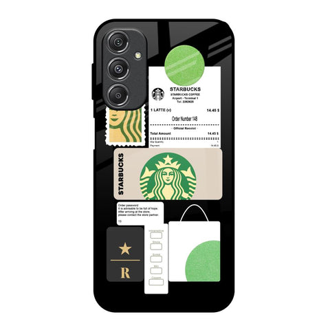 Coffee Latte Glossy Case for Samsung Galaxy M34 5G