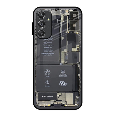 Skeleton Inside Glossy Case for Samsung Galaxy M34 5G