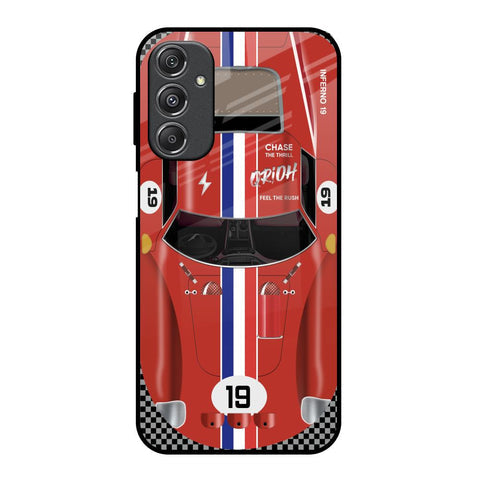 Racing Vintage Glossy Case for Samsung Galaxy M34 5G