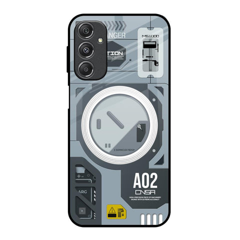 Modern Technology Glossy Case for Samsung Galaxy M34 5G