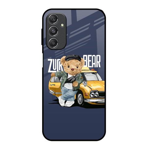 Adventurous Bear Glossy Case for Samsung Galaxy M34 5G