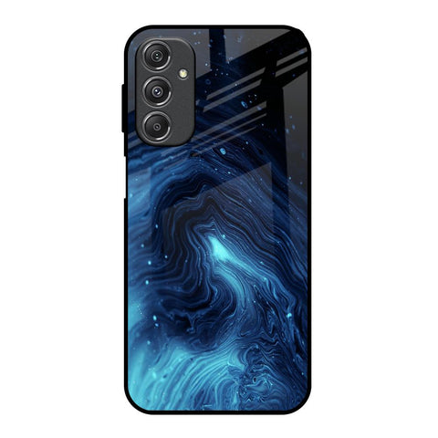 Dazzling Ocean Gradient Glossy Case For Samsung Galaxy M34 5G