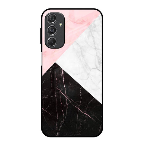 Marble Collage Art Glossy Case For Samsung Galaxy M34 5G