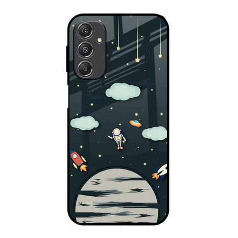 Astronaut Dream Glossy Case For Samsung Galaxy M34 5G