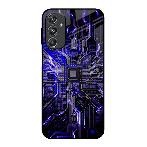 Techno Color Pattern Glossy Case For Samsung Galaxy M34 5G