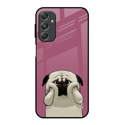 Funny Pug Face Glossy Case For Samsung Galaxy M34 5G