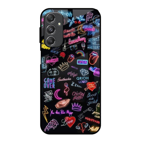 Accept The Mystery Glossy Case for Samsung Galaxy M34 5G