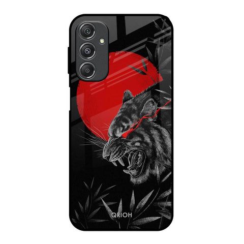 Red Moon Tiger Glossy Case for Samsung Galaxy M34 5G