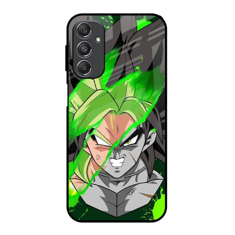 Anime Green Splash Glossy Case for Samsung Galaxy M34 5G