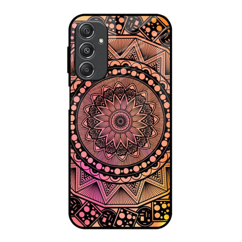 Floral Mandala Glossy Case for Samsung Galaxy M34 5G