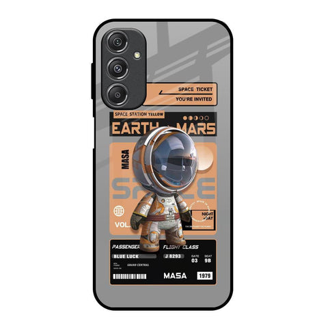 Space Ticket Glossy Case for Samsung Galaxy M34 5G