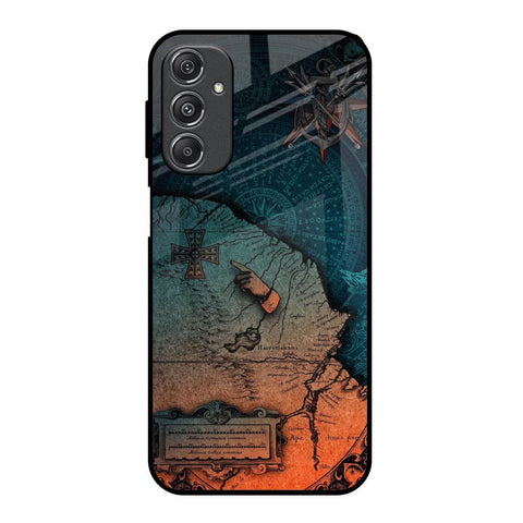 Geographical Map Glossy Case for Samsung Galaxy M34 5G