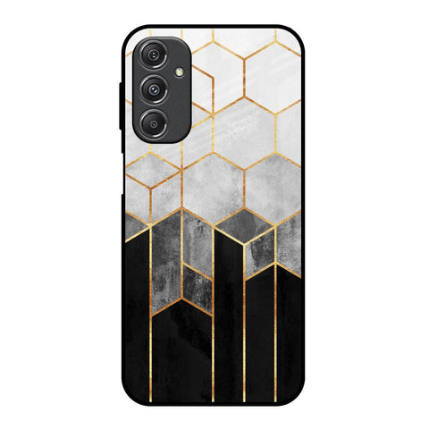 Tricolor Pattern Glossy Case for Samsung Galaxy M34 5G