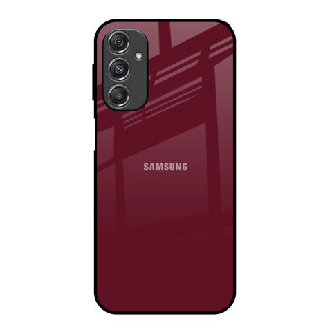 Classic Burgundy Glossy Case for Samsung Galaxy M34 5G