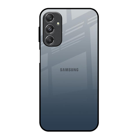 Smokey Grey Color Glossy Case For Samsung Galaxy M34 5G