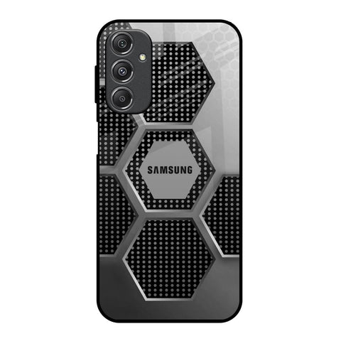 Hexagon Style Glossy Case For Samsung Galaxy M34 5G