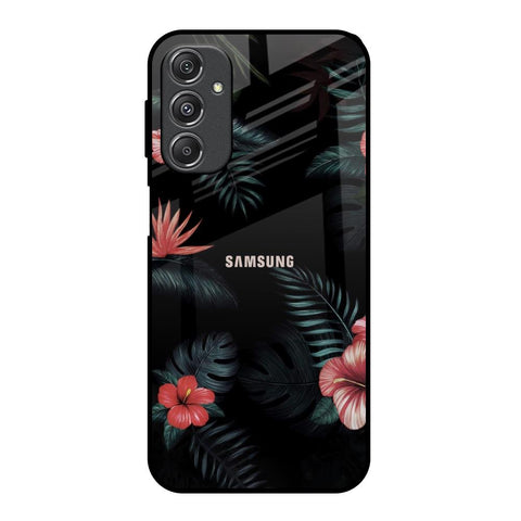 Tropical Art Flower Glossy Case for Samsung Galaxy M34 5G