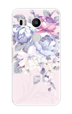 Floral Bunch Soft Cover for Nexus 5x