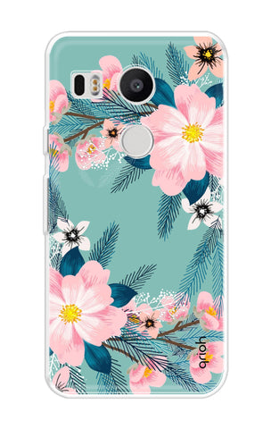Wild flower Soft Cover for Nexus 5x
