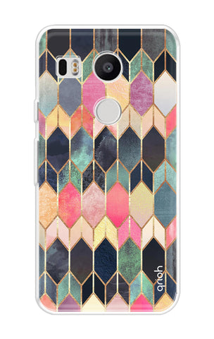Shimmery Pattern Soft Cover for Nexus 5x