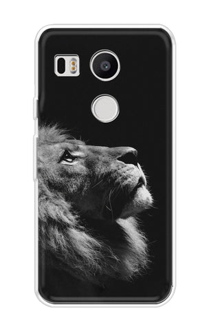 Lion Looking to Sky Soft Cover for Nexus 5x