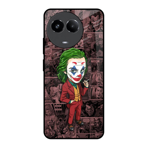 Joker Cartoon Glossy Case for Realme 11x 5G