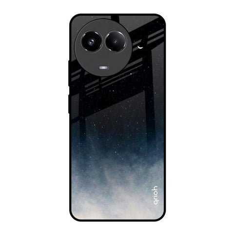 Black Aura Glossy Case for Realme 11x 5G