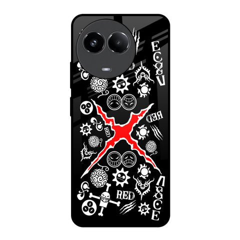 Red Zone Glossy Case for Realme 11x 5G