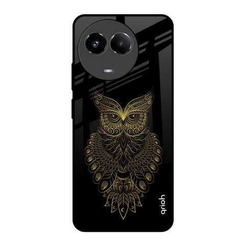 Golden Owl Glossy Case for Realme 11x 5G