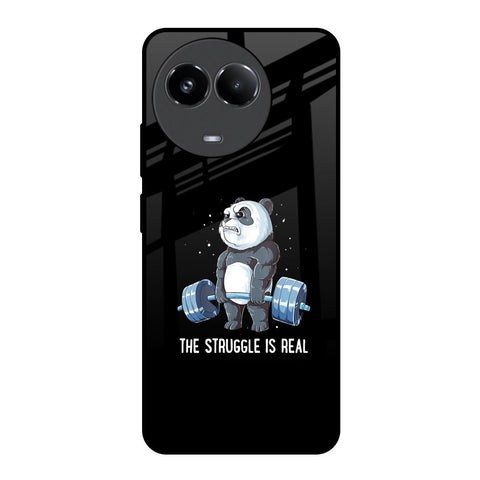Real Struggle Glossy Case for Realme 11x 5G